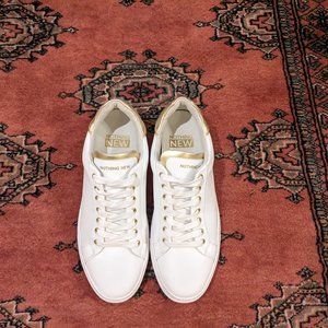 Nothing New Women's Deluxe Gold Sneaker 8.5 (fits like 8)